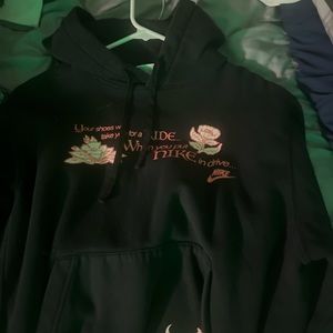 Nike hoodie just a college student trying to make money